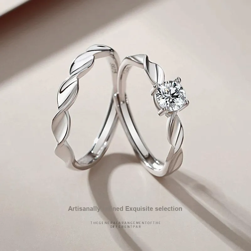 JESCAKOO S925 Silver Rings Unisex-3