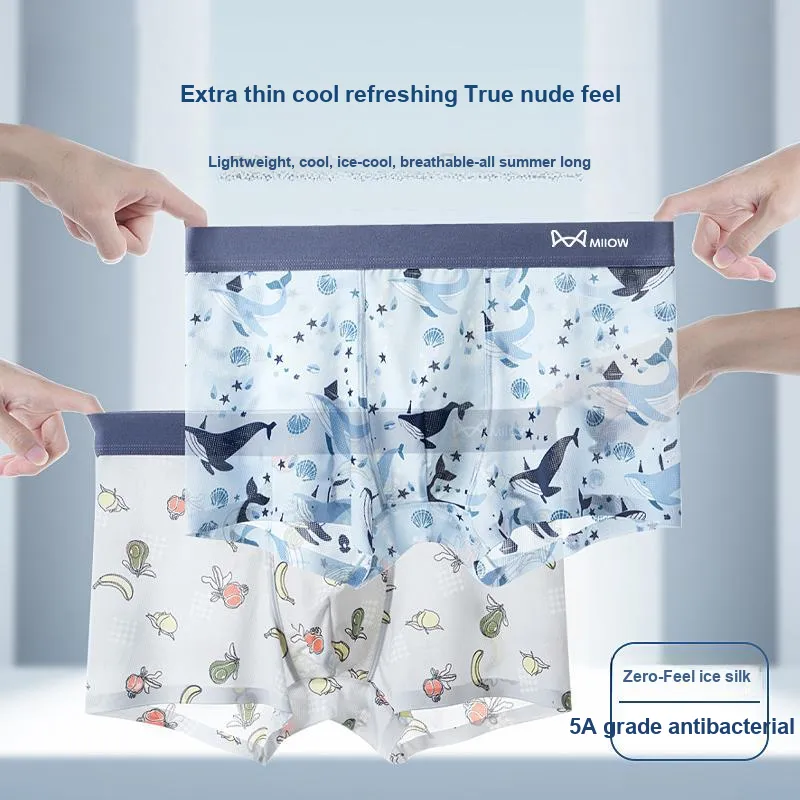MIIOW Cool One Summer Series Underpants Men's Combo Set-13