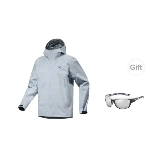 Arcteryx Beta Series Windbreaker Jackets Men Dawn Blue+Free Eyeglasses