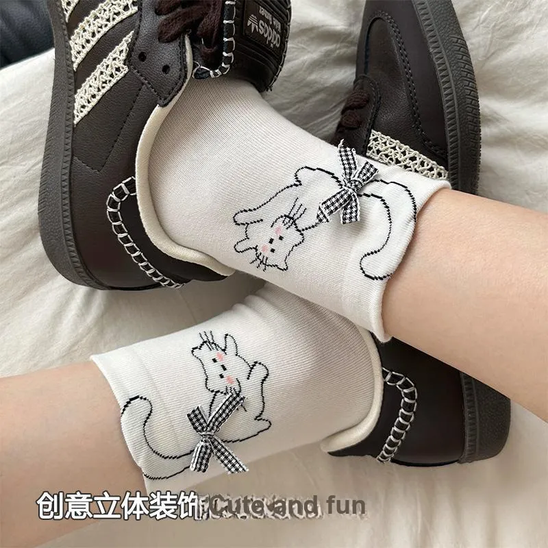Moremoli Mid Calf Socks Women's 3 Pack-1