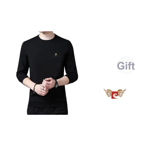 PIERRE CARDIN Черные Мужские T-Рубашки