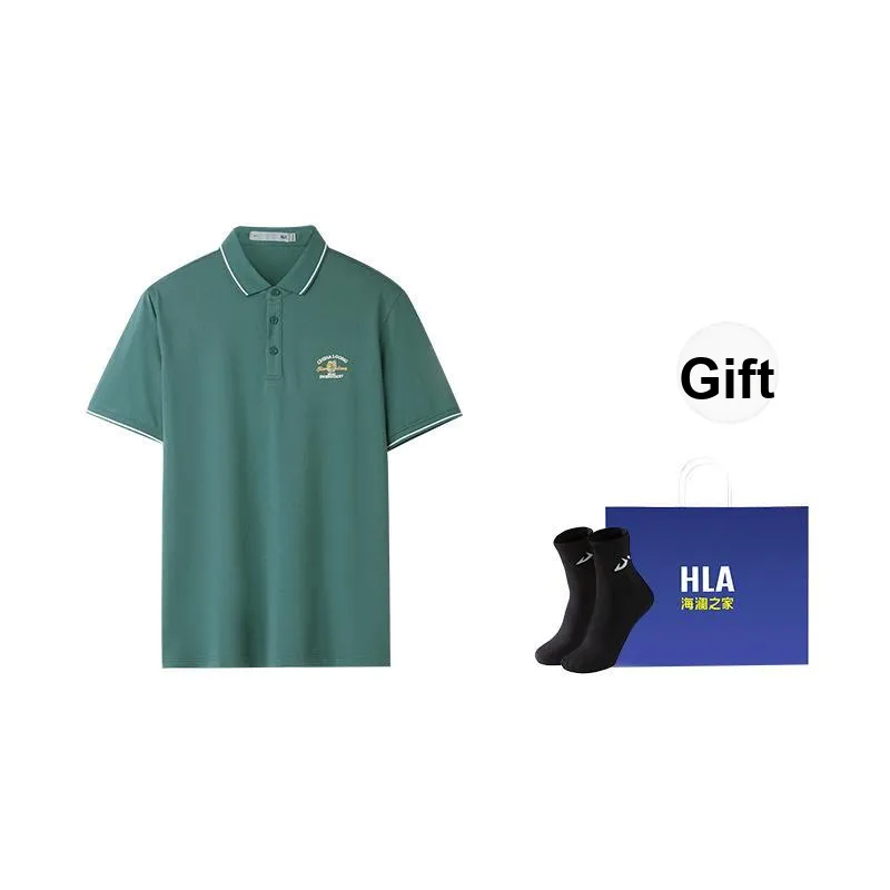 HLA Chinese Dragon Series Polo Shirt Men's-30