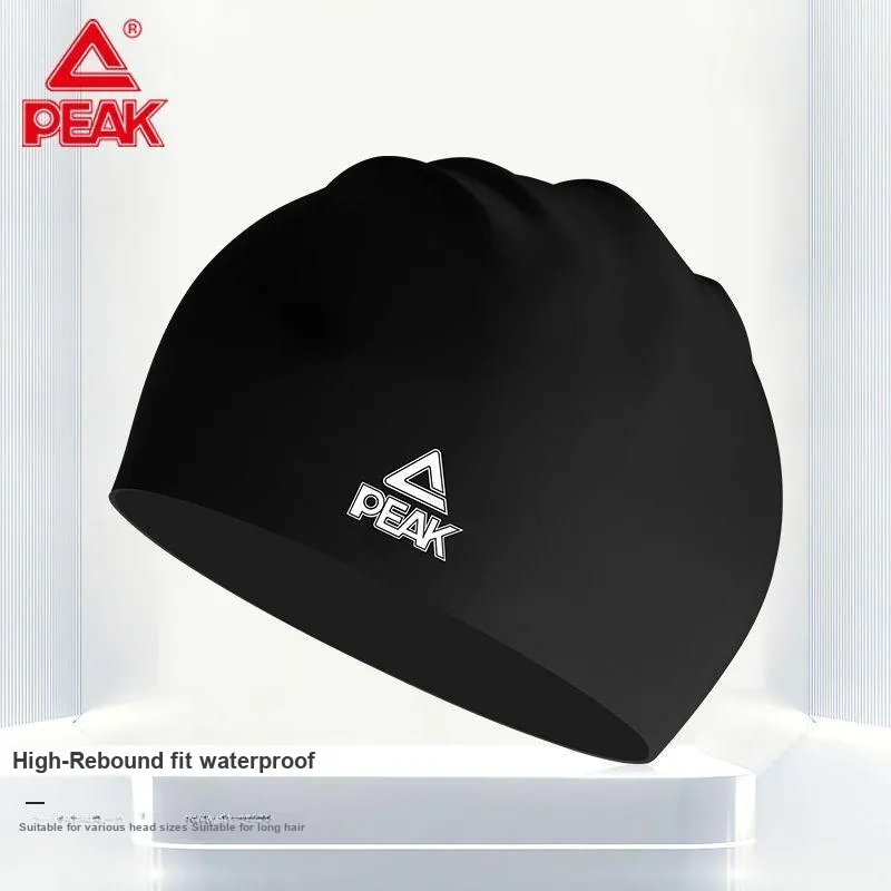 PEAK Swimming Caps Silicone Swim Pool Beach Unisex-1