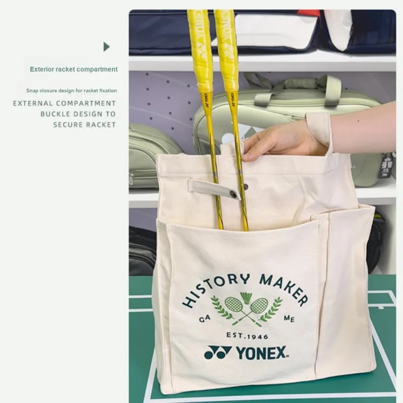 YONEX Badminton Racket Bags 2 Pcs Shoulder Bag White Unisex-2