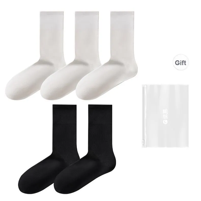 Temooues Unisex Mid Calf Socks-8