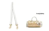 Coach Pen Holder Bag with Milk Tea Shoulder Strap 65cm
