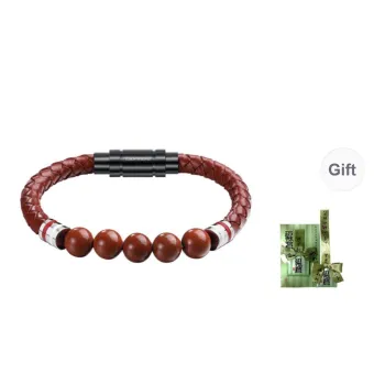 TIANWANG Agate Beaded Bracelet, Patchwork Beads Fortune Bracelet Unisex