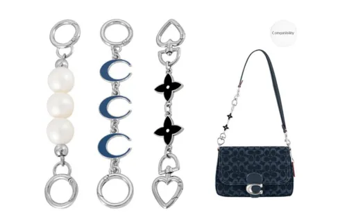 GUYI Alloy Bag Accessory Women's Silver