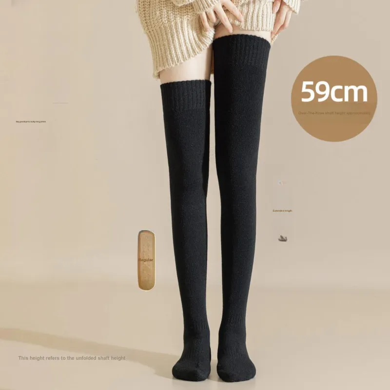 XXLLG Thigh high Socks Women's 2 Pack-4