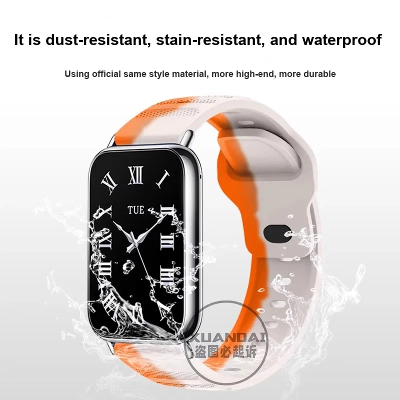 Fly Watch Band Xiaomi Compatibility Silicone Material-3