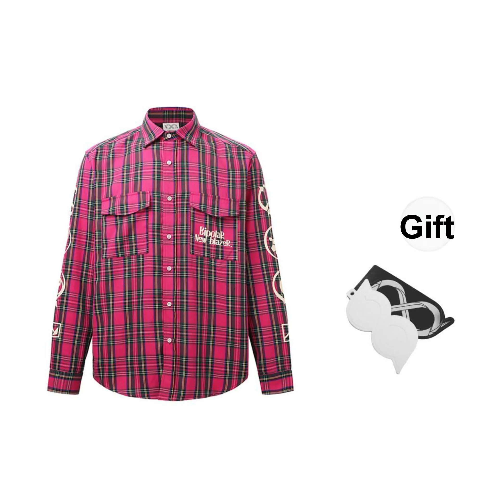 BIPOLAR Shirt Spring Unisex Red