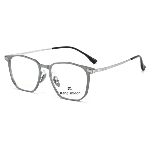 Cornstone Алюминий Магний Титановый Сплав Нерегулярная Форма Оправа для Очков Мужская