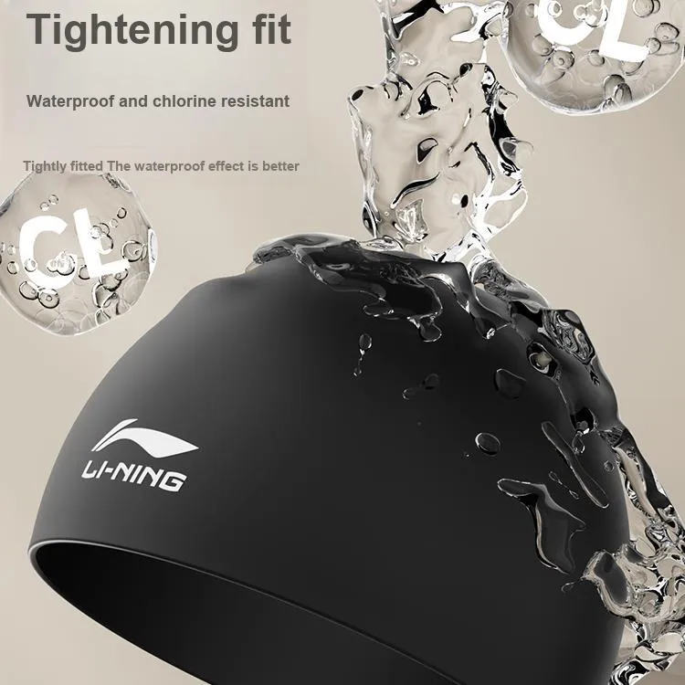 LiNing Swimming Caps PU Silicone-2