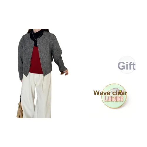 LANGQING Бархат Feel Пальто Женское