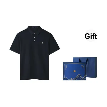 HLA Polo Shirt Men's Navy Blue 03