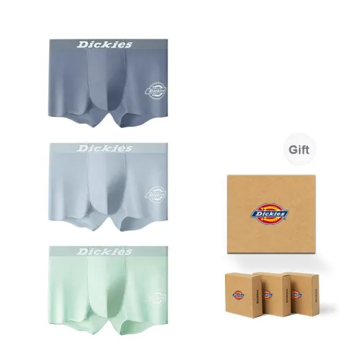 Dickies Underpants Men's Mulberry Silk Skin Nourishing Breathable Boxer 3 Pack