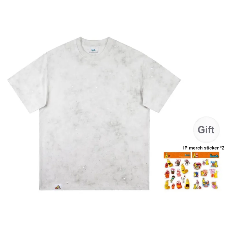 COMIC LARVA T Shirts Unisex-5