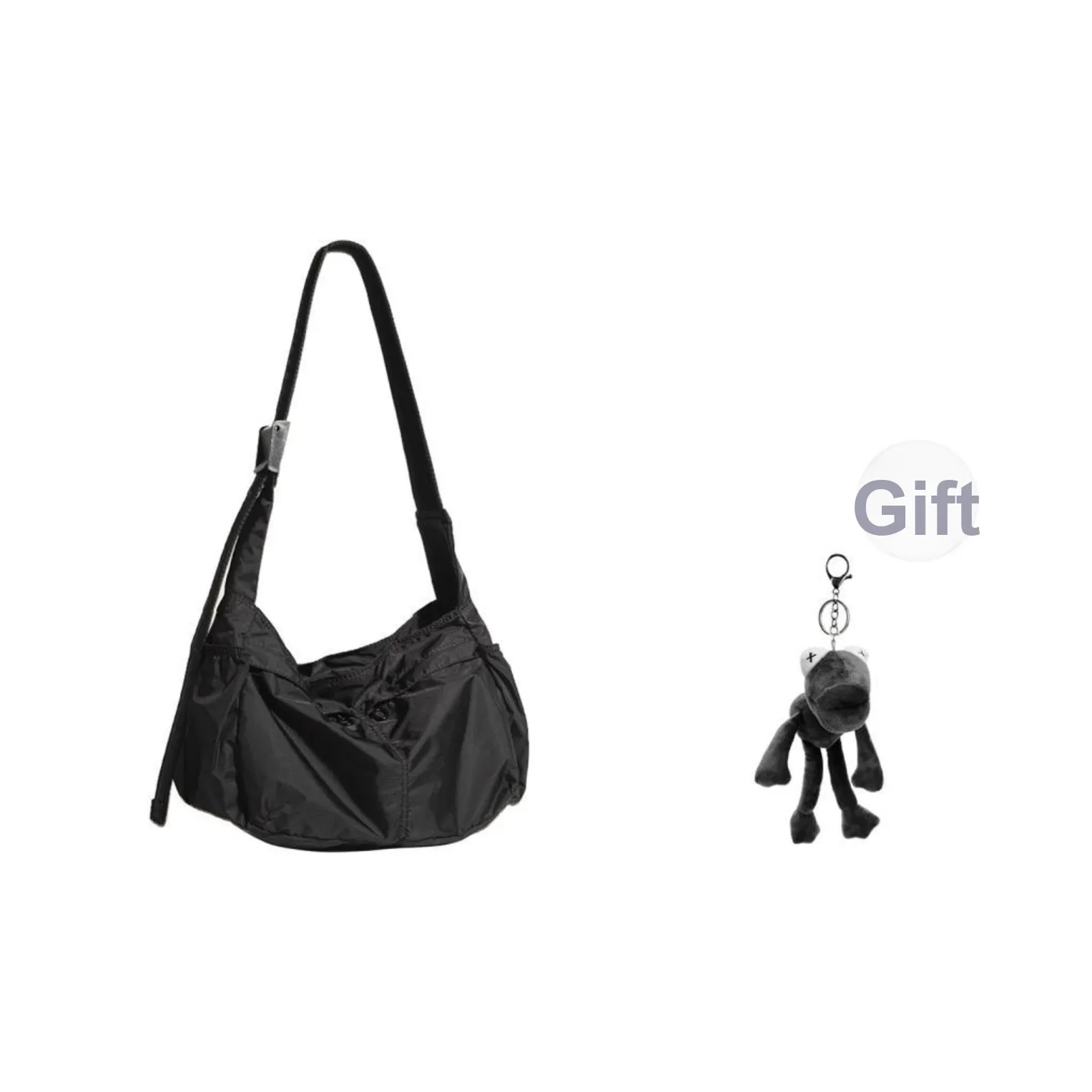 TAKI Oxford Shoulder Bags Regular Unisex Black/Gray