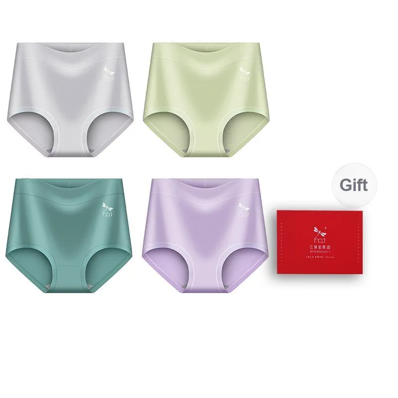RED DRAGONFLY Cotton Panties Women's Combination Gift Box Set-6
