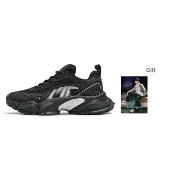 Champion Tooth Shark 2.0 Balance Low Top Chunky Sneakers Men's Black/Silver White