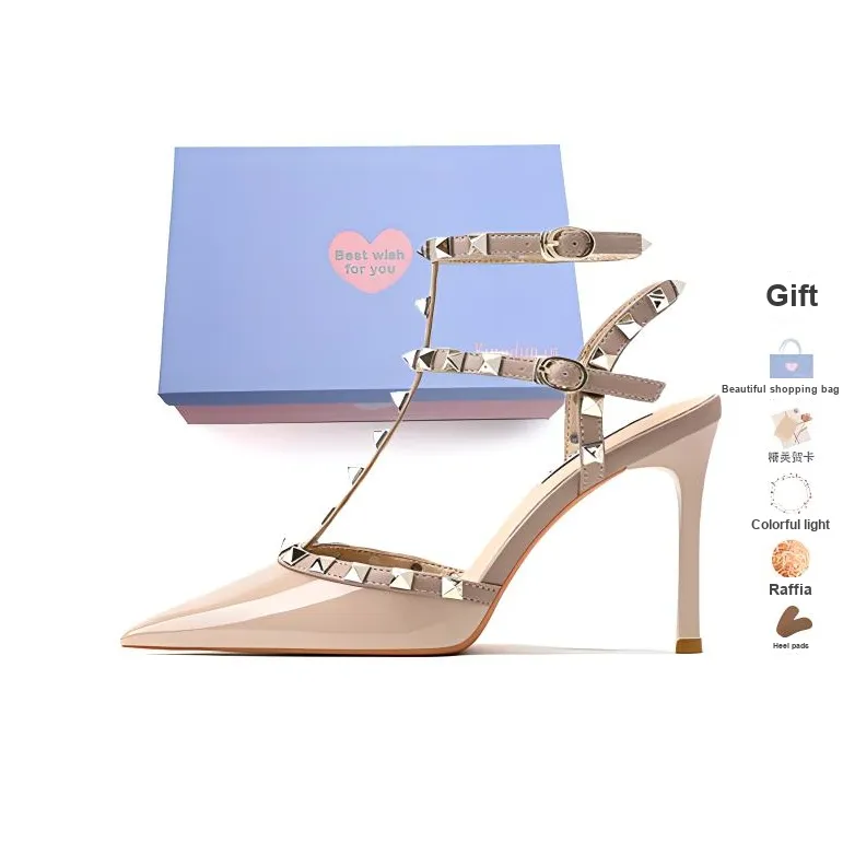 Xingdiman Slim Heel High Heels 9cm 7cm Women's Gift Box Set