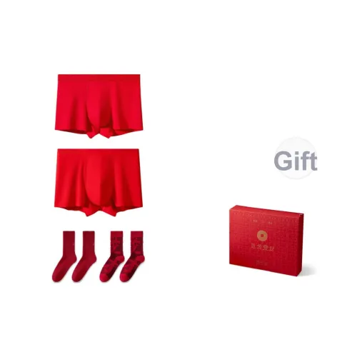 MIANZHUWU Боксеры Мужской Набор в Коробке