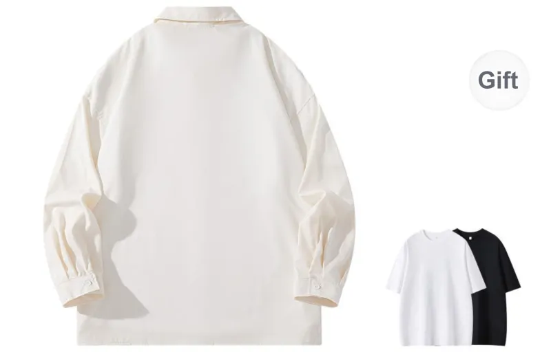 BOBBY ABLEY Shirt Coat Fall And Winter Unisex-174