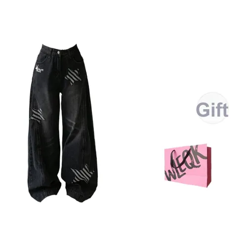 CTRTRC Черные Женские Джинсы