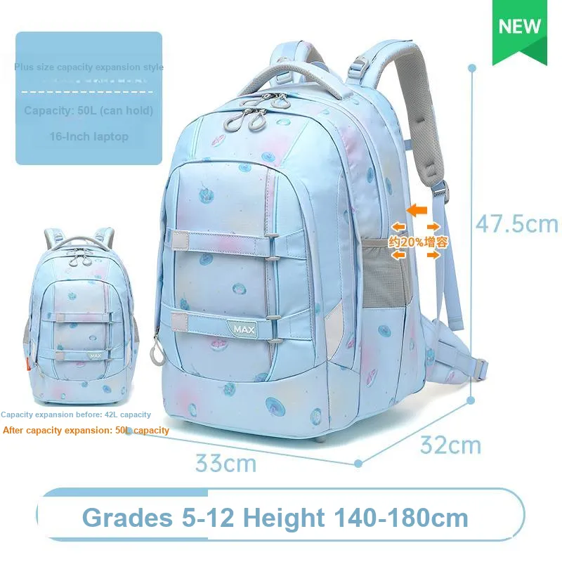 HERDER Polyester Student Bag Large Size-22