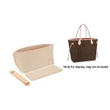 Vegetable Tanned Leather Stress Relief Shoulder Pads-Beige Medium Liner+Bottom Pad Combination