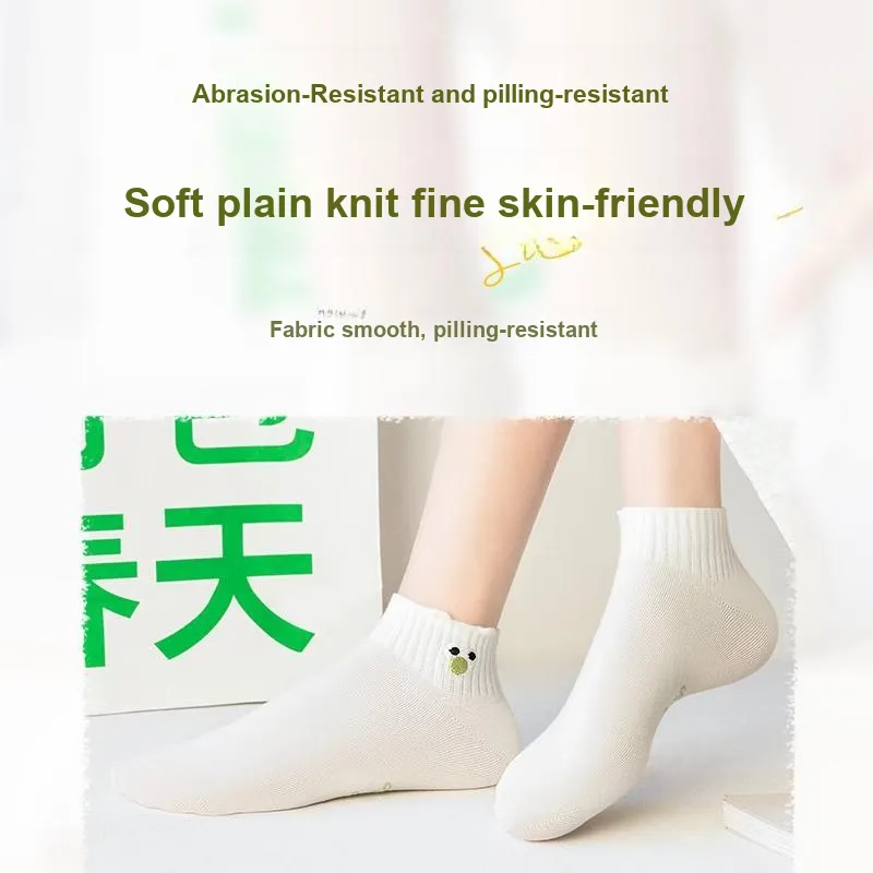Taste The Color Ankle Socks Women's 5 Pack-2