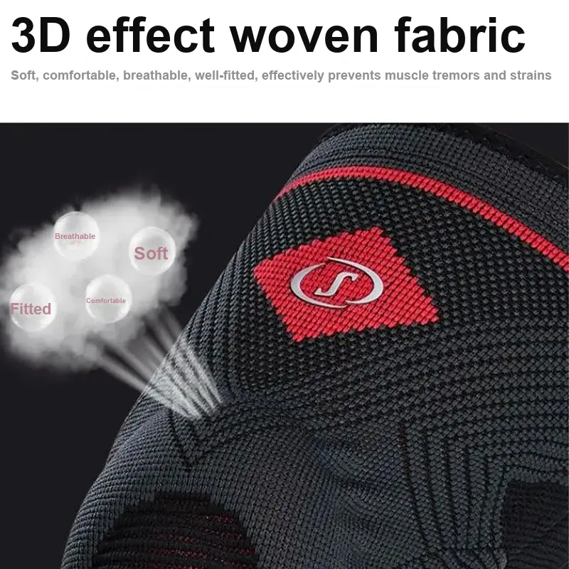 SPALDING Running Mountaineering Soccer Basketball Fitness Unisex Knee Pads-8
