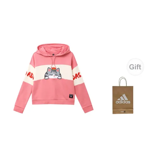 My King Mansleep X Adidas Sweatshirts Women's Pink+Gift Bag