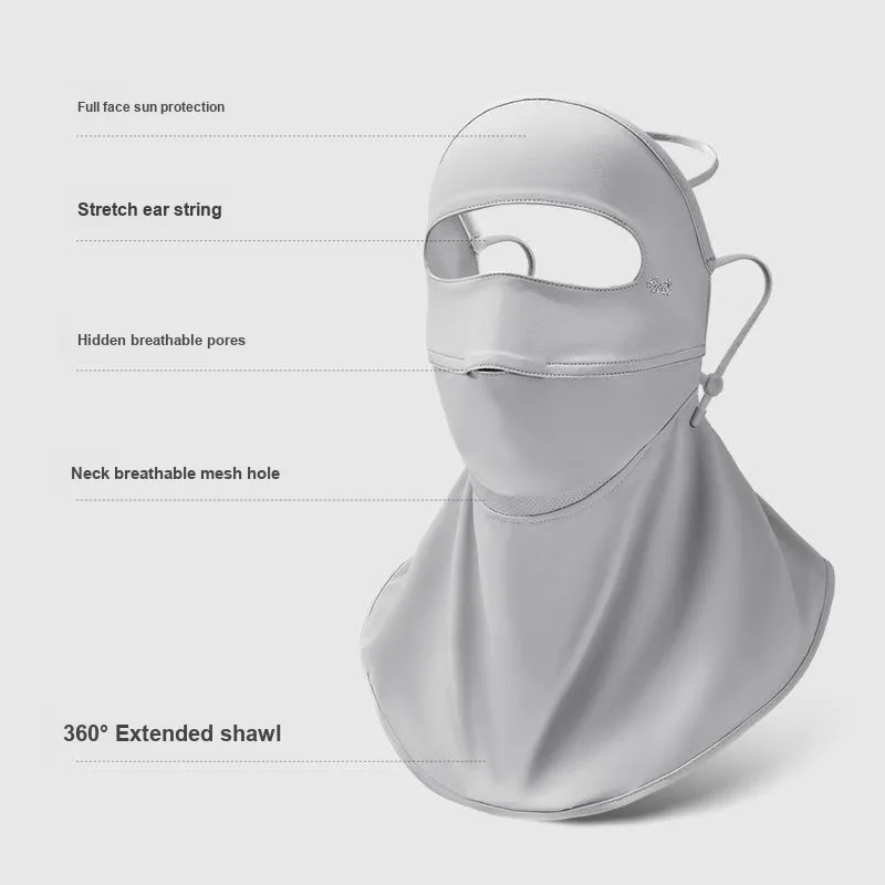 GOLOVEJOY Polyamide Sun Protection Masks Women's-4