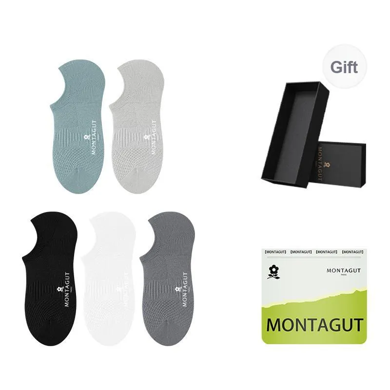 Montagut No Show Socks Men's Gift Box Combination-35