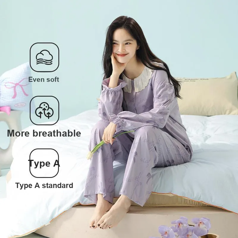 PBENO PD Pajama Set Women's Purple-3