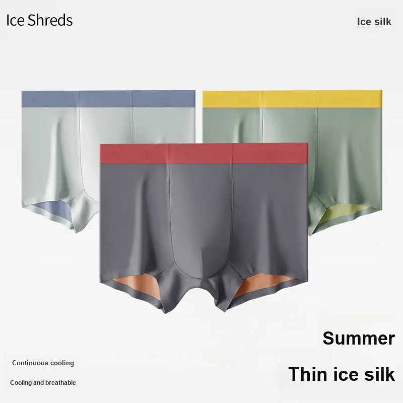 Qiao Ni Tong Underpants Men's 3 Pack-3