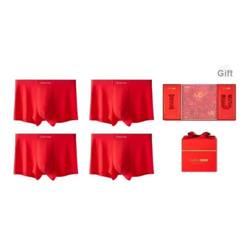 Cheekkiss Мужское нижнее белье коробка 4 штуки