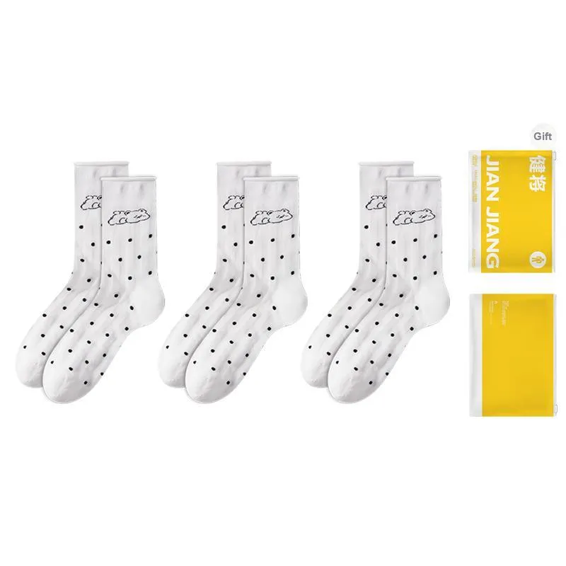 Master Mid Calf Socks Women's Shopping Bag 3 Pack-0