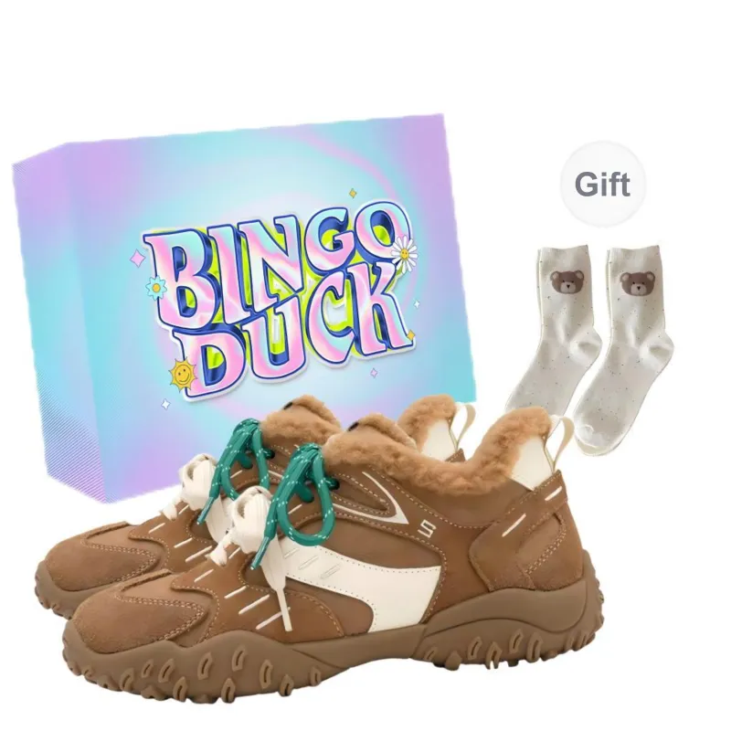 BINGO DUCK Coverage Low Top Chunky Sneakers Women's-4