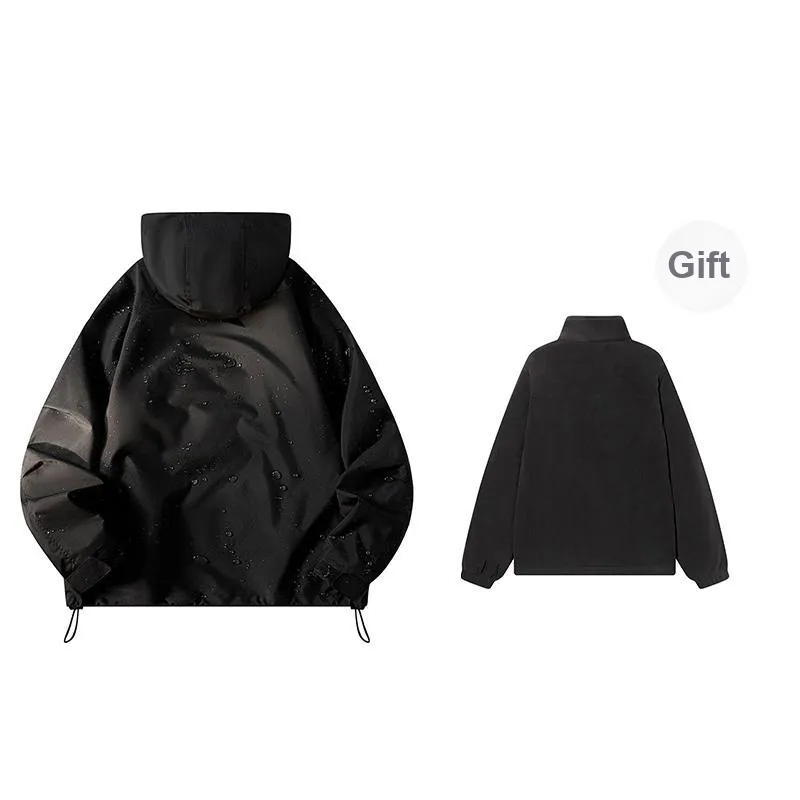 Lafetto Waterproof And Windproof Windbreaker Jacket Unisex-13