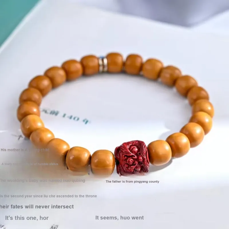 MY Monkey Head Walnut Bracelets Unisex-21