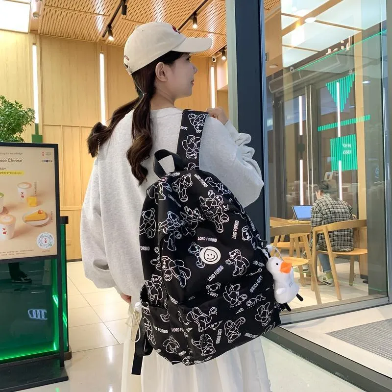 Debecca Nylon Backpack Regular Unisex Multicolor-7