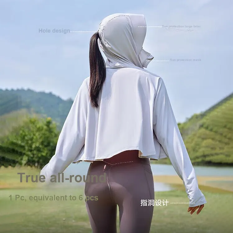 PELLIOT Super Light Breathable Quick Dry UV Protection Sun Protection Clothing Women's-4