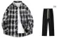 Black (Comes with Straight Fit Casual Pants)