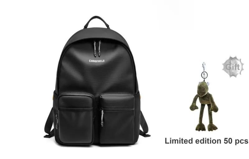 CHAOFANJI Membrana Dermalis Bag Backpack Regular Unisex White/Black-4