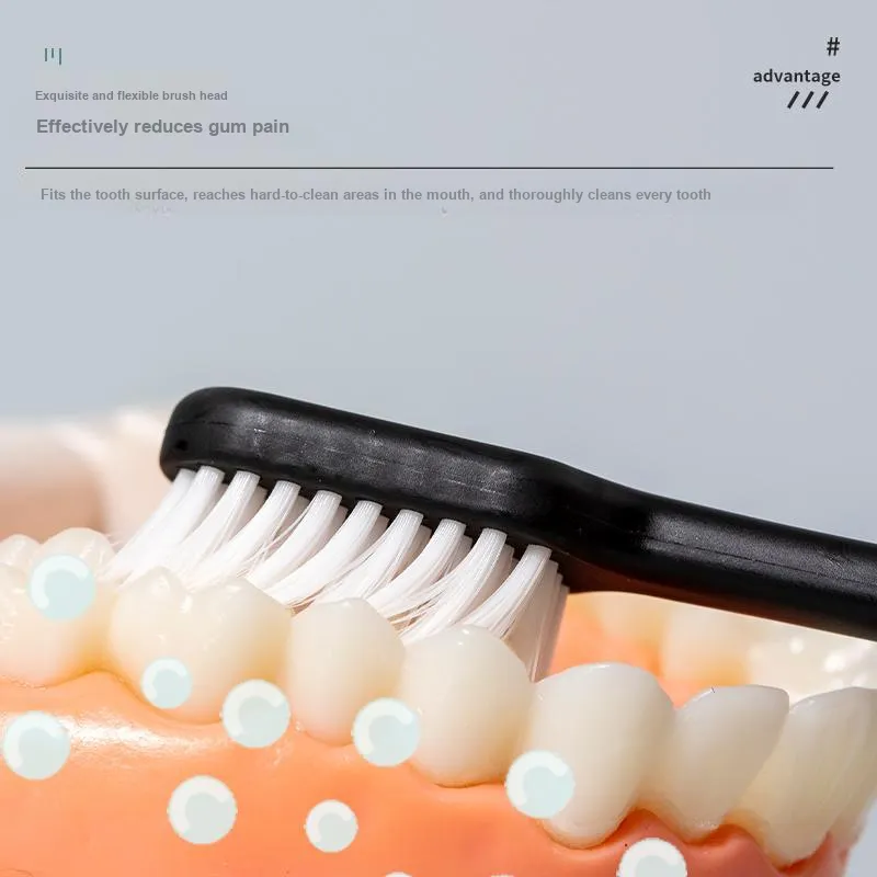 LERC Wide Width High Density Soft Fleece Toothbrushes 15 Pack-1
