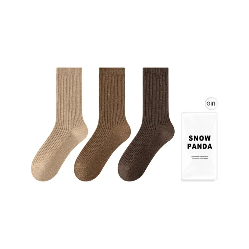 XXLLG Mid Calf Socks Women's 3 Pack-6