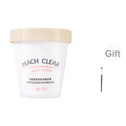 HEYXI Медово-персиковый Скраб Увлажняющий и Гидратирующий Глубокая Очистка Успокаивающий Контроль Жирности Уменьшение Зуда Восстановление Ароматический