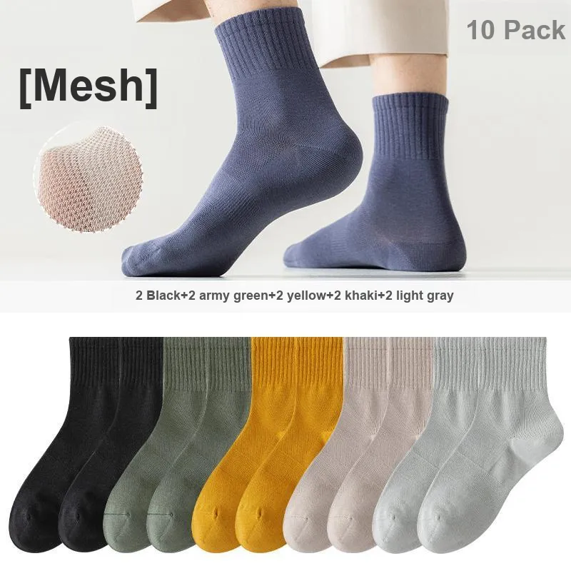 7 SEVFUN Mid Calf Socks Men's Combo Set-35